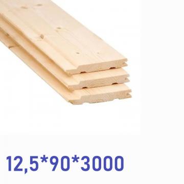 евровагонка 12,5*90*3000 ав (хвоя) (уп.10шт)